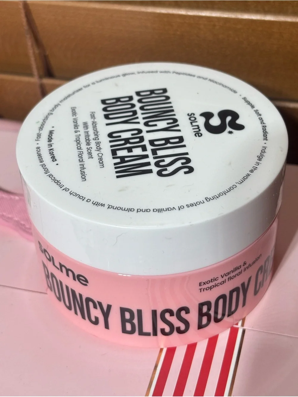 SOLME Bouncy Bliss Body Cream